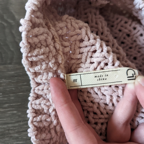 Oversized Cable Knit Vintage Bohemian Sweater - Picture 4 of 5